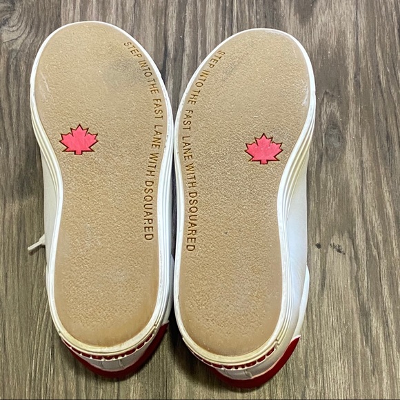 DSquared2 Mens All White Sneakers - Picture 7 of 7